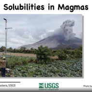 Volatile Solubilities in Magmas – J. Lowenstern